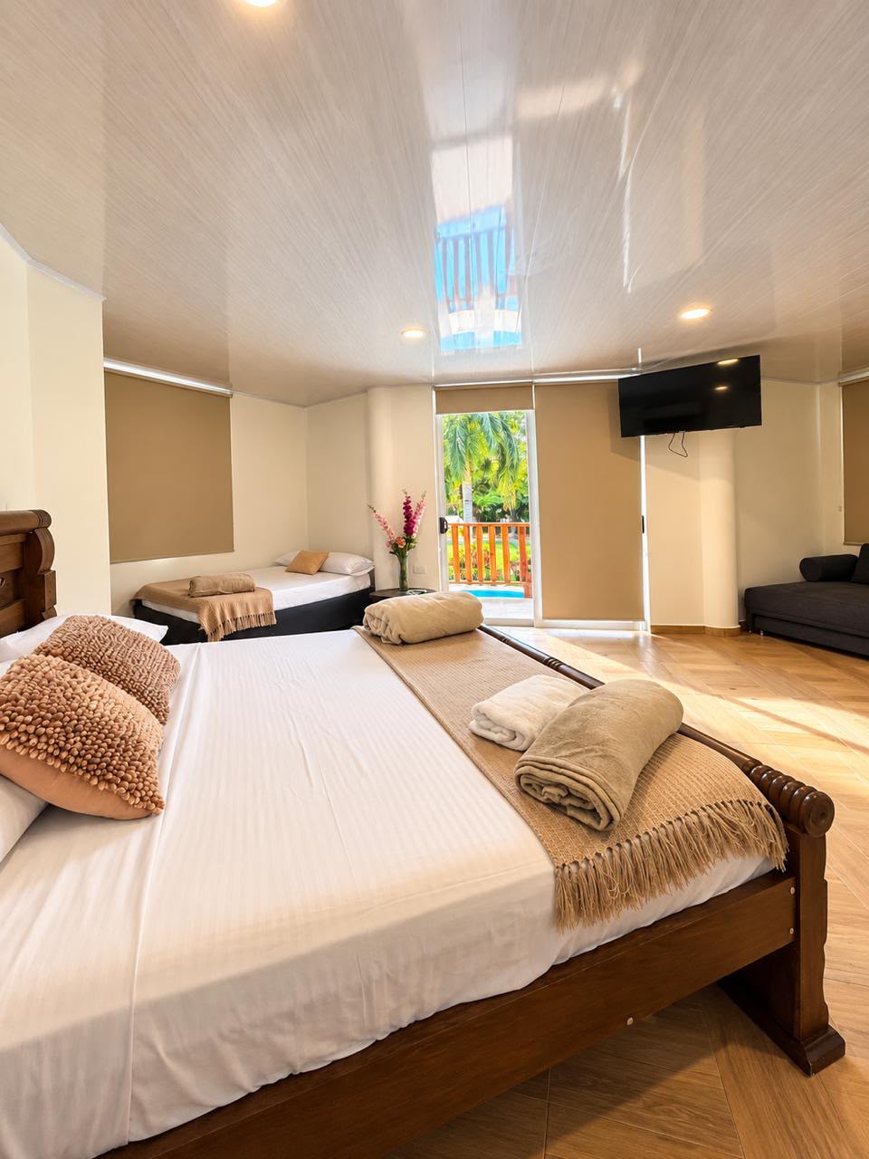 Interior Cabaña San José Luxury